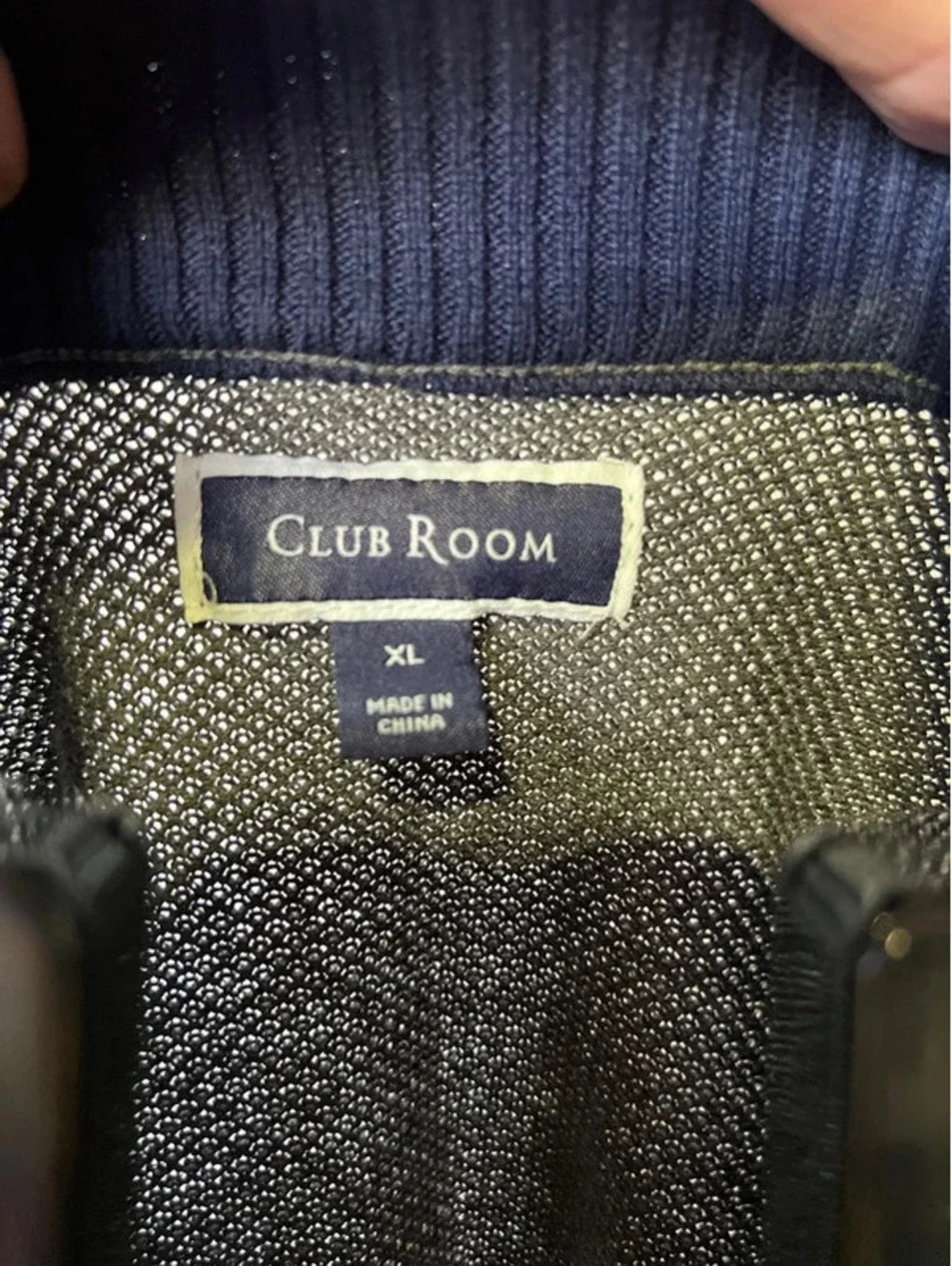 Club Room Men’s XL Sweater 100% Cotton